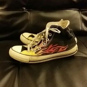 High Top Flame Converse