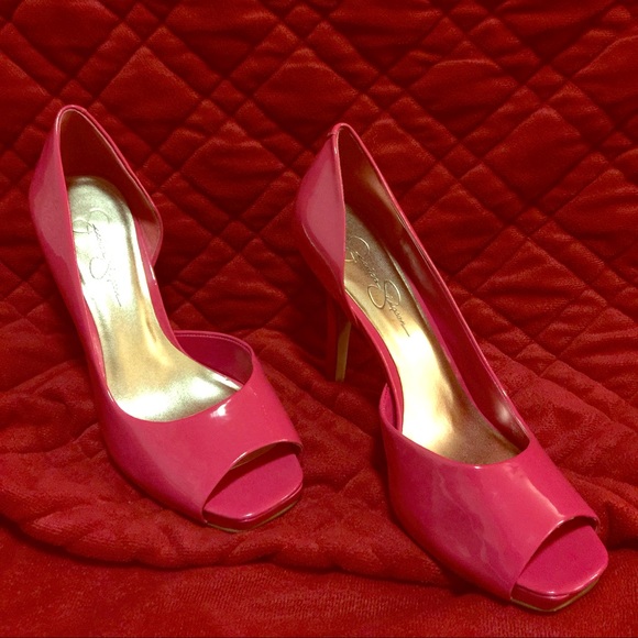 Jessica Simpson *PINK* Heels 9M