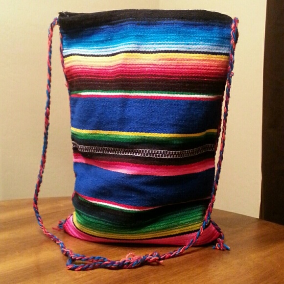 Handbags - Boho hippie bag- dark blue