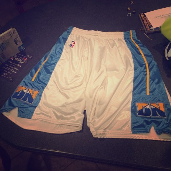Fever nuggets authentic basketball shorts