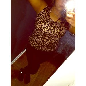 Fierce cheetah top
