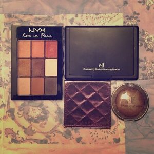 Tarte, NYX, & Elf Makeup Set