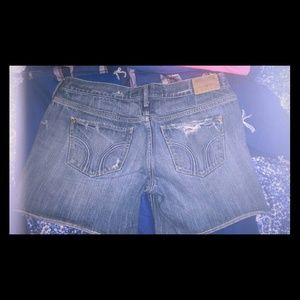 Hollister denim shorts