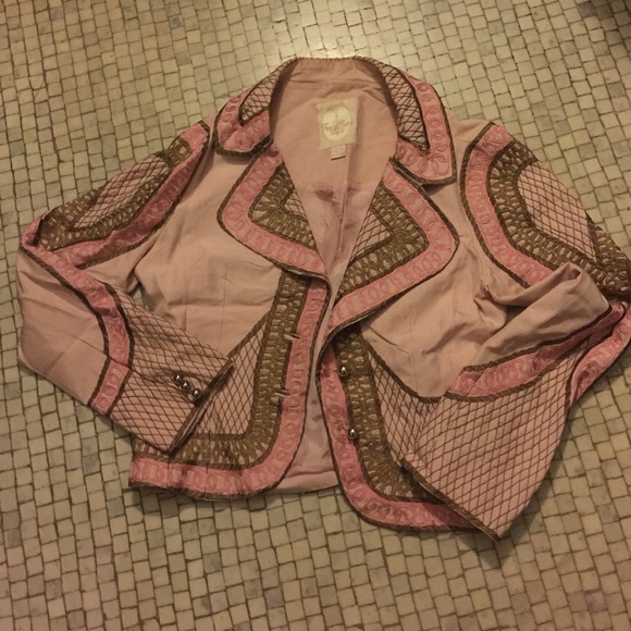 Tracy Reese Summer jacket 100% silk