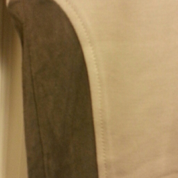 NWT BCBGMAXAZRIA stone coloured riding pants - Picture 2 of 4