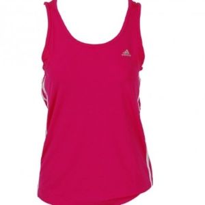 NWOT Adidas Women's Climacool Core 3-Stripes Tank