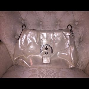 Coach Soho Gold Metallic bag