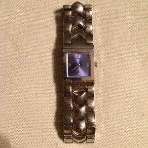 Harley Davidson silver watch