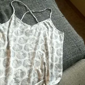 Cross back shell print tank