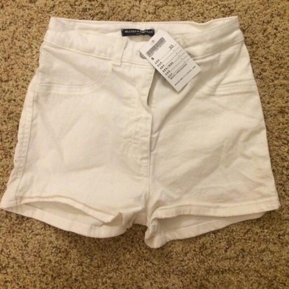Brandy Melville White Shorts