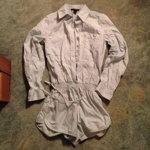 Victoria's Secret Denim Romper