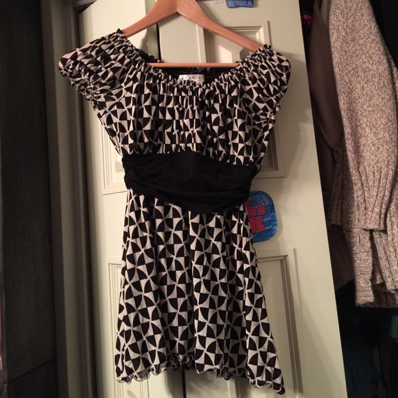 Black and Tan blouse