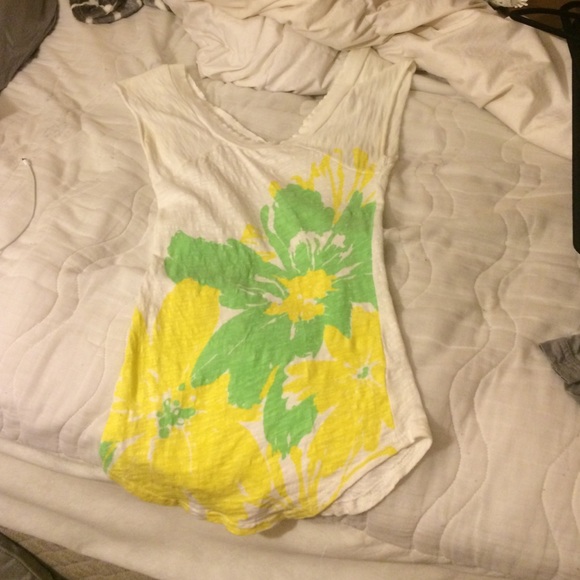 Free people flower shirt