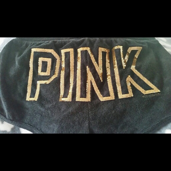 NWT victorias secret PINK bling shorts