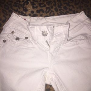 white true religion jeans
