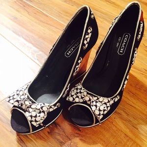 Coach Wedges BRAND NEW