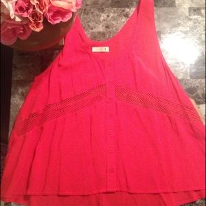 NWT Knot sisters Red Lana tank