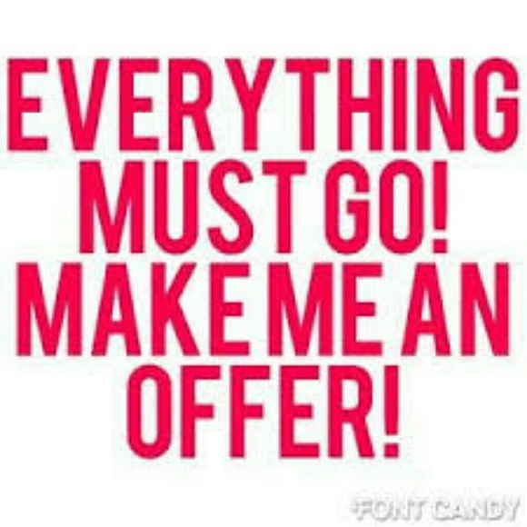 Time to clear my closet! !