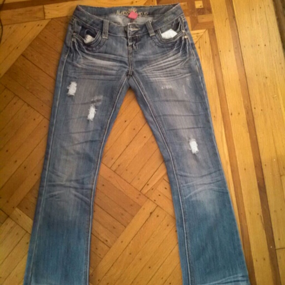 almost famous low rise jeans