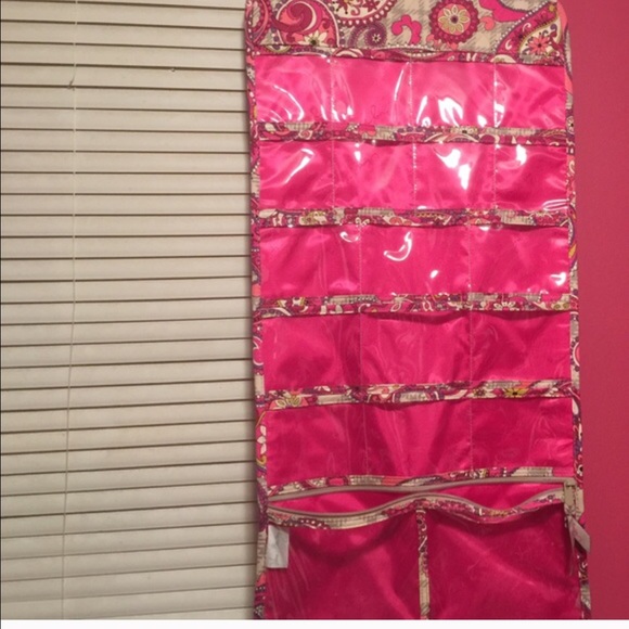 Jewelry Organizer Pink Pattern
