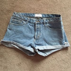 American Apparel high waisted shorts