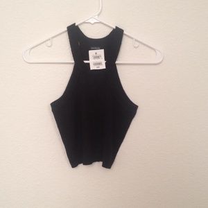 Black brandy melville halter