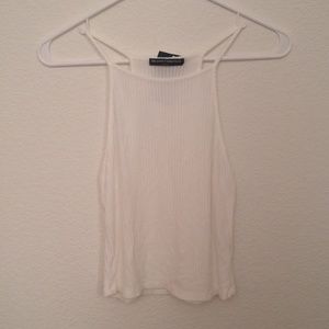 White brandy melville halter