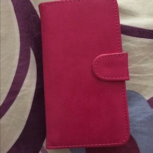 Brand new iPhone 6 faux leather wallet case