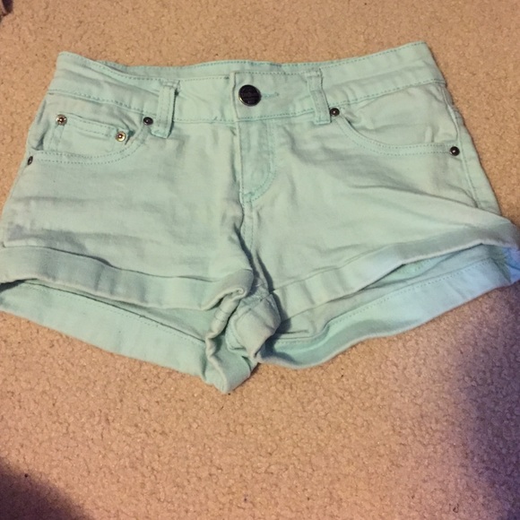 Light Mint Shorts