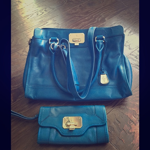 Cole Hann handbag and wallet