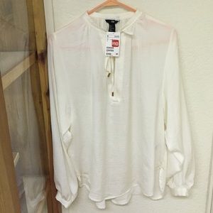 NWT White H&M Top