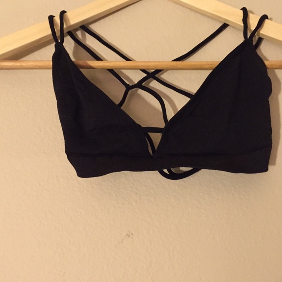 Strapped bralet