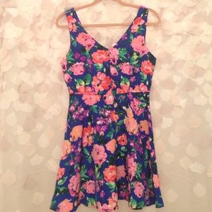 Fit & Flare Floral Dress