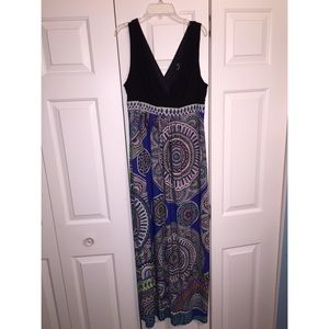 Printed Maxi Dress