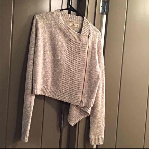 Hollister zip sweater