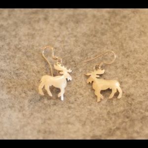 Moose Earrings