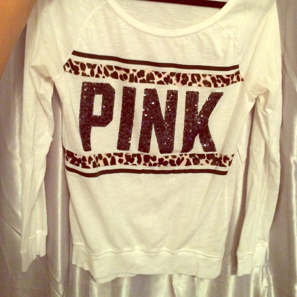 Victoria's Secret pink long sleeve o/s shirt