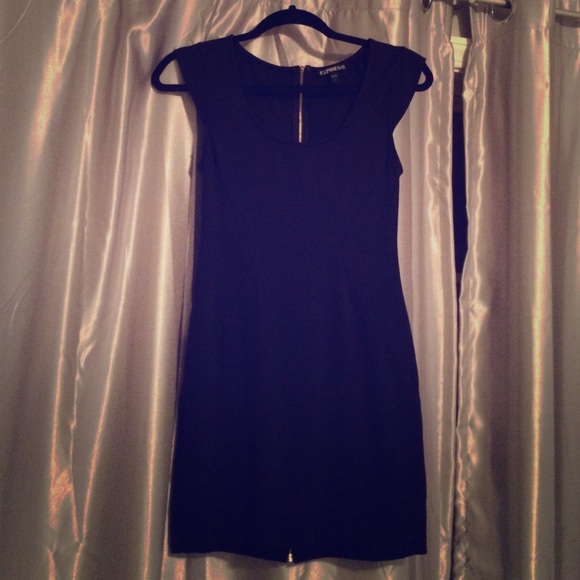 Express little black dress