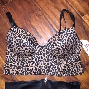 Leopard Bra Top