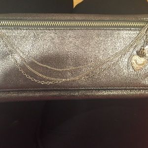 Grey juicy couture clutch