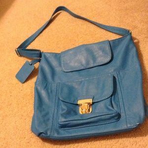Blue Handbag