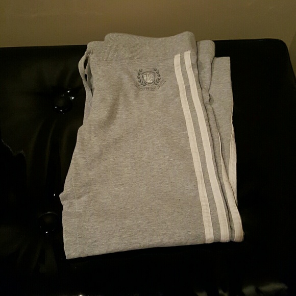 Gray sweatpants