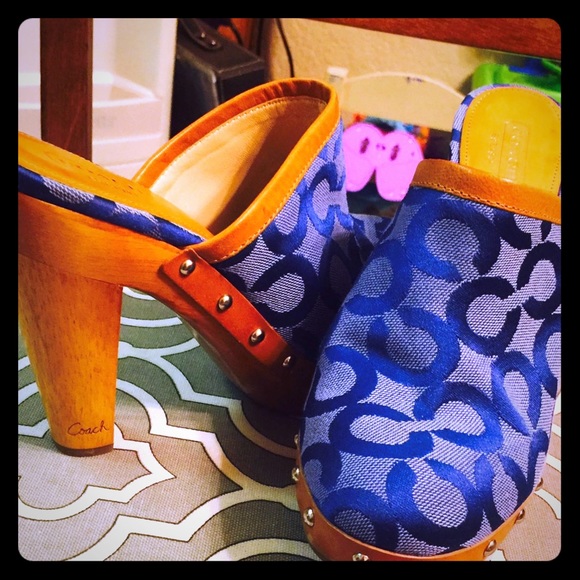 !AUTHENTIC! Coach  clogs
