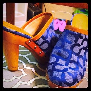 !AUTHENTIC! Coach  clogs