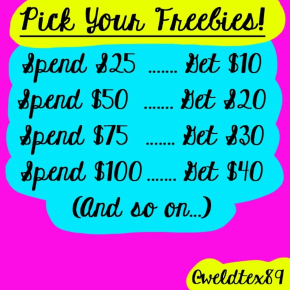 PICK YOUR FREEBIES! - Picture 2 of 3