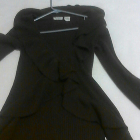 Used long sleeve brown sweater