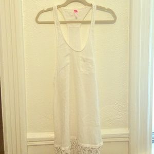 White Victoria Secret Beach Cover Up