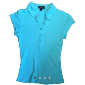 🚫SOLD🚫🎁Express teal shirt