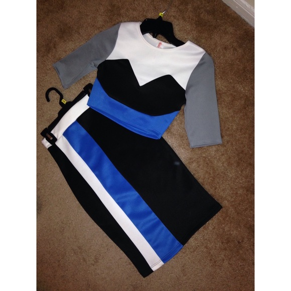 2 Piece Crop Top Set