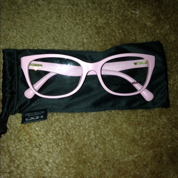 Pink Dolce & Gabbana Frames